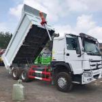 371HP Used Howo Dump Truck , Sinotruk Howo 6x4 Tipper Truck
