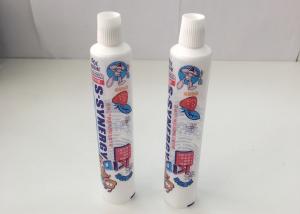 Quality Screw Cap D28 * 133.4mm Toothpaste Tube Eco - Friendly , 28mm Diameter wholesale