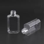 Detachable Plastic Cap 60ML PET Transparent Disinfectant Bottle