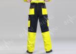 Durable Polycotton Blended Protective Safety Clothing Contrast Jacket Trousers