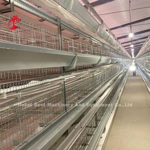 Quality Stainless Steel Wire Battery Cage For Chicken 432cm2 Area Bird Adela wholesale