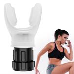 Silicone Respiratory Trainer Compact Adjustable Resistance Breathing Trainer
