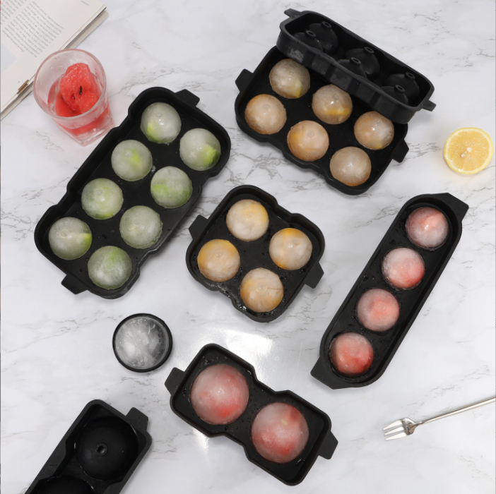 Silicone Round Ice Cube Ball Drinking Wine Tray Bar Ice ball Maker Mold Sphere Mold for Party Festival