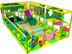 Quality GB Approved Jungle Theme Indoor Playground , EVA Mat Soft Play Indoor Playground wholesale