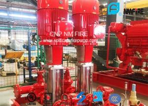 Quality Multistage Booster Fire Jockey Pump 75GPM For Firefighting , NFPA20 GB6245 Listed wholesale