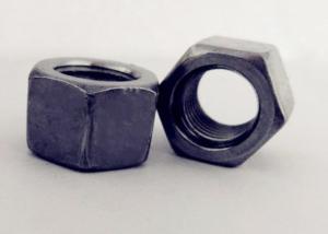 Quality 15mm Thickness Carbon Steel Hex Nuts M14x1.5 Black Color For Agricultural Electronics wholesale