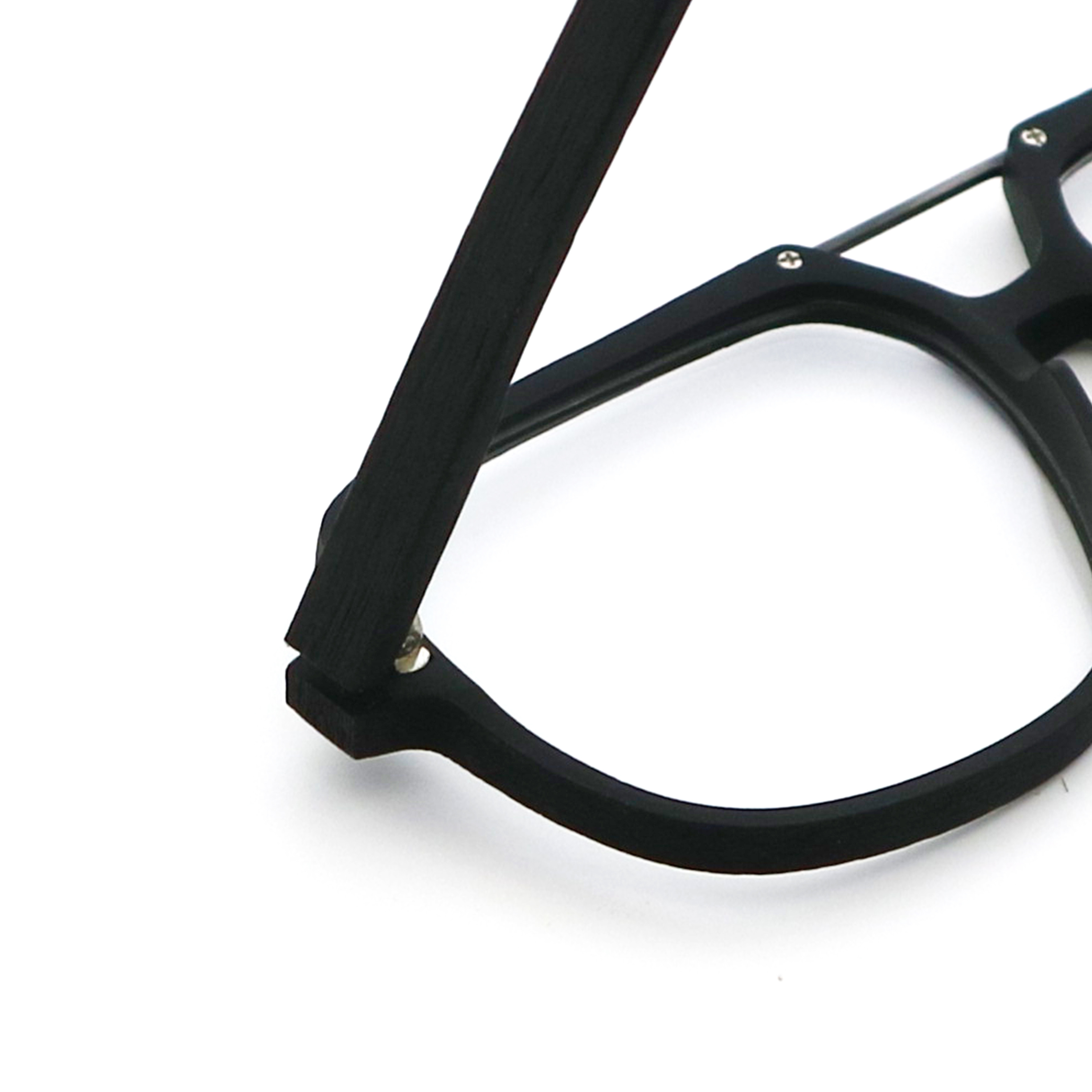 Handmade Retro Imitation Wood Acetate Optical Glasses Frame For Men And Women
