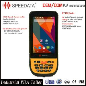 Quality USB RS232 HF Rfid Handheld Scanner , Industrial RFID Reader 13.56Mhz wholesale