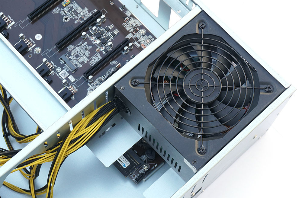 1800W Ethereum GPU Miner Power Supply Silent Version With 14cm Fan