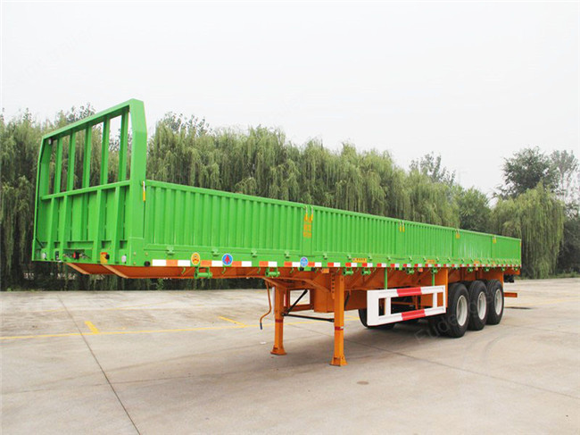 40 Feet Live Stock Trailer / 40T Side Wall Trailer With Pressure Sensor System