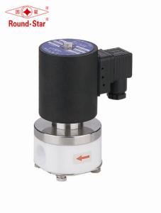 Quality Anti Corrosive PTFE Solenoid Valve 3/8＂Solenoid Water Valve For Acetic Acid wholesale