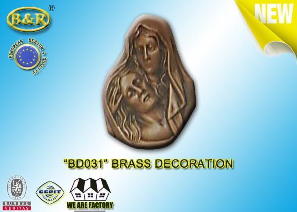 No . BD031 Brass Decoration Bronze Madonna Funera Size 13×17.5 Cm Material