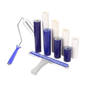 Quality Blue PE Cleanroom Sticky Roller High Quality PCB Lint Roller Cleaner wholesale