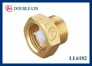 Quality 1/2 &quot; To 3/4 &quot; Female x Male Brass Straight With Check Valve wholesale