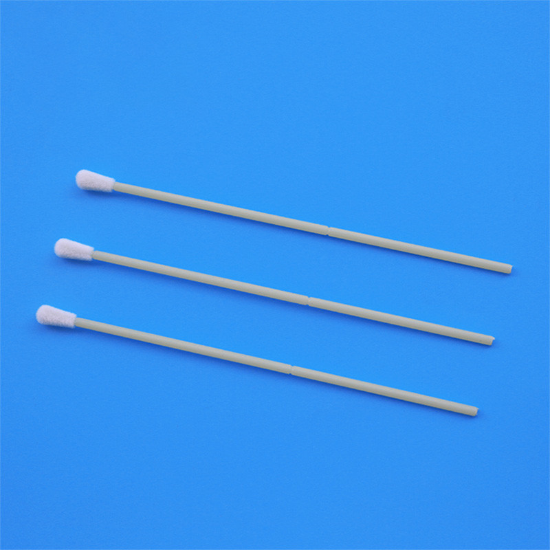 Oropharyngeal Sterile Flocked Swabs Disposable Individually Packaged