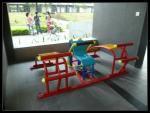 Outdoor Fitness Equipment Single Rib is Worn for The Park with TUV,CE Approved