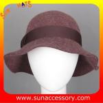 6090343 Sun Accessory customized winner fashion 100% wool felt clothe hats,