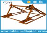 Integratd Cable Reel Stand With Disc Tension Brake