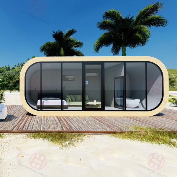 OEM/ODM YES Strong Aluminium Plate Two-story Container House for Elegant Prefab