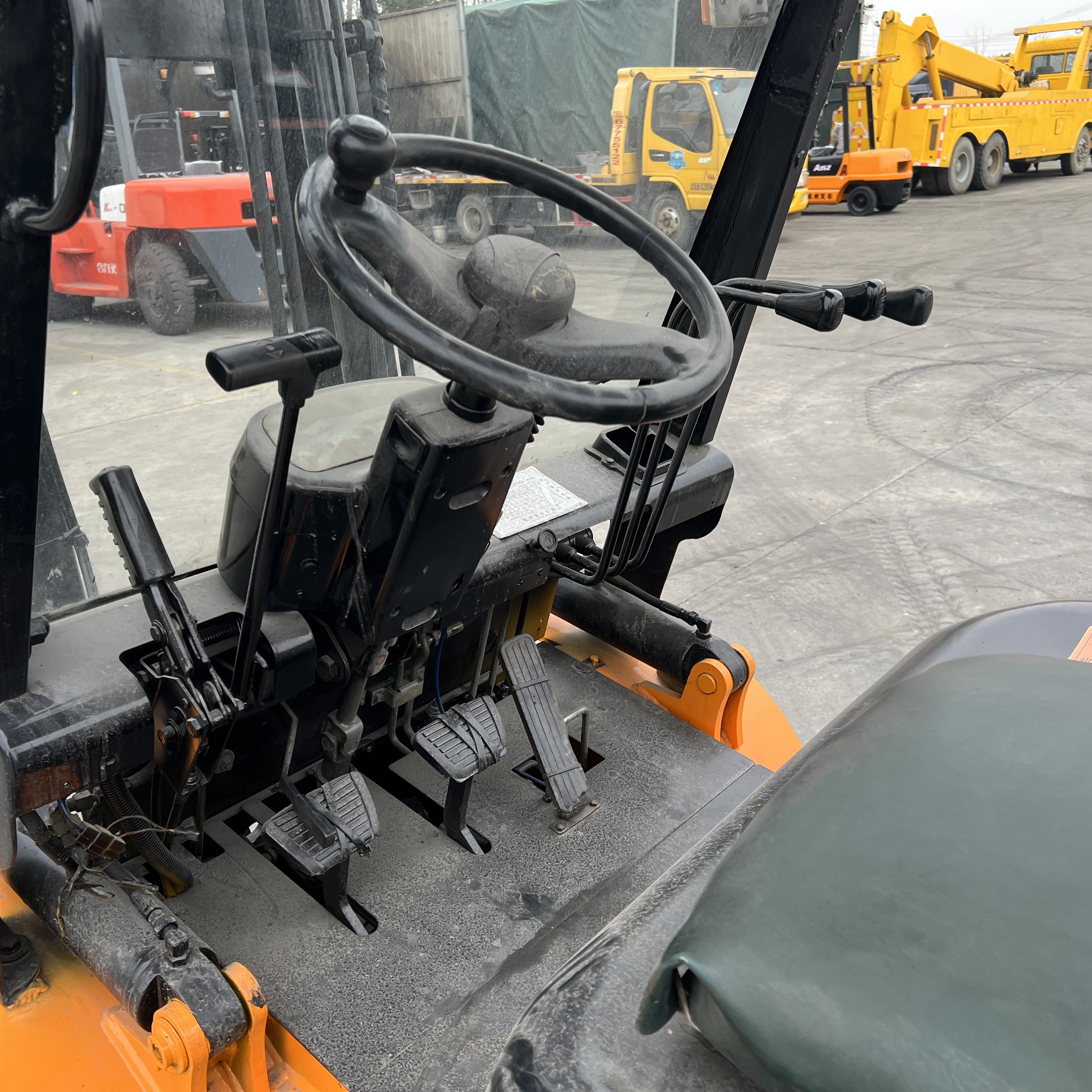 Multifunction Second Hand Fork Lift Trucks HANGCHA A35z 3.5t 4.5t 5t