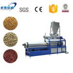Pet Feed Extrusion Twin Screw Fish Feed Extruder with Gearbox and Video