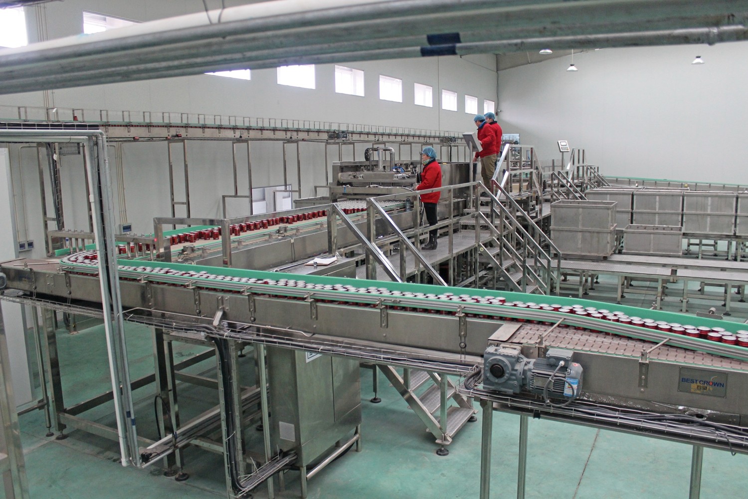316 Stainless Steel 48000bph Beverage Can Filling Machine