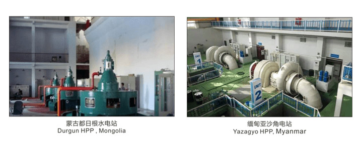 Vertical 200m Head 800V Francis Hydro Turbine