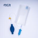 Medical Pressure Infusion Bag 500ml/1000ml With Three-Way Valve