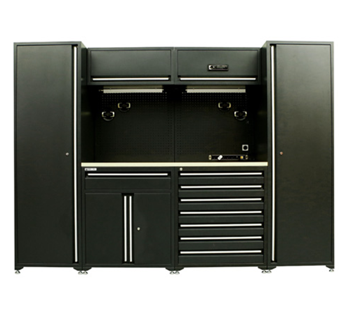 72" Rolling Tool Cabinet Heavy Duty Lockable Storage for Garage and Garden Equipment