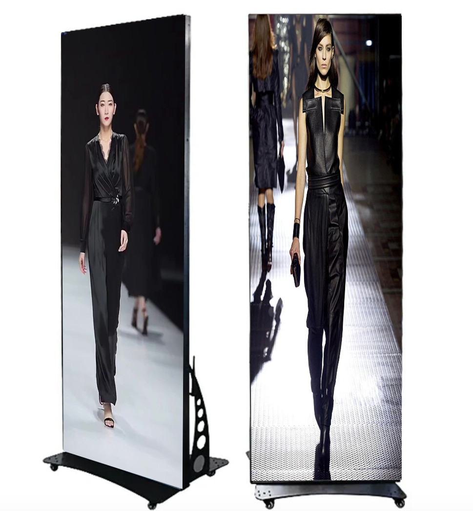 High Refresh Rate 3840Hz Indoor P2.5 LED Poster Display for Shopping Mall Advertising