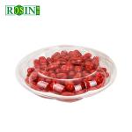 Food Grade PET Plastic Fruit Packaging Cold Resistance Disposable Salad Bowls