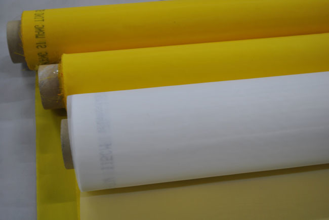 50 Inch Polyester Silk Screen Printing Mesh 60 Micron With 40 Thread Diameter