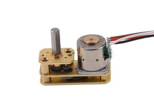 Quality 10mm Worm Mini Geared Stepper Motor 5V Horizontal Right Angle 2 Phase wholesale