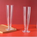 Shatterproof Reusable Sling Plastic Martini Glass Juice Cup 350ml 12oz