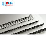 B1 Fireproof PE Corrugated Aluminum Siding Panels 0.5 Mm Thick Aluminium Sheet