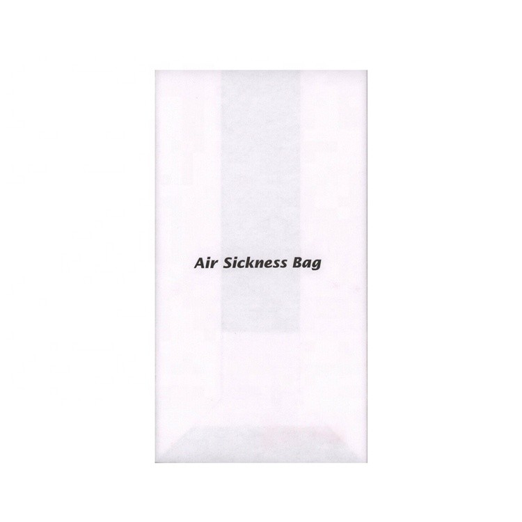 Disposable Biodegradable Airplane Barf Bag For Vomitting