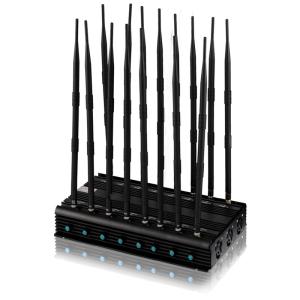 Quality 16 Channel Shielding Instrument Cell Phone Signal Jammers For Meetings wholesale