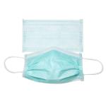 Non Woven 3 Ply Disposable Surgical Mask Multiple Color Comfortable Fit Earloop