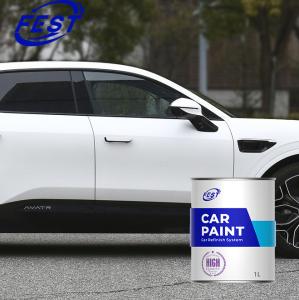 Quality High Hardness 1K White Car Paint Used for Car Body Repair wholesale