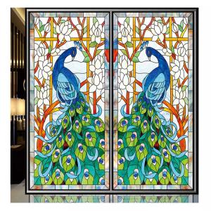 Quality Church Decorative Beveled Stained Glass Decorative Panels Hand Painted 3mm wholesale
