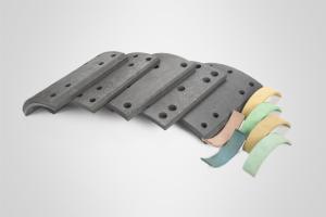 Quality Automobile Drum Brake Linings 80000 - 100000km Warranty Emark Certificate wholesale