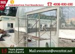 Rain Proof White Geodesic Dome Tent 200 Kg / Sqm Snow Load For 1000 People