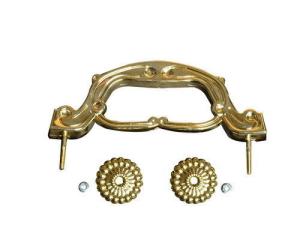 Quality Golden Europe Style H9010 Plastic Outside Casket Handle Hardware wholesale