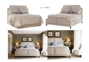 Quality unique America style fabric soft king bed furniture China supplier wholesale