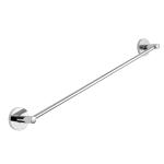 25 Inch Bathroom Towel Bars Rack Sus304 Wall Mount Polished Finish