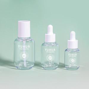 Quality 15ml 30ml 50ml PETG Serum Dropper Bottle Skincare Cosmetic Packaging Clear Cream Lotion Bottle wholesale