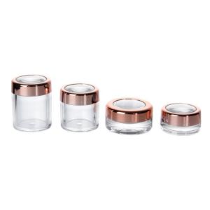 Quality Screw Cap Canned Food ODM 60g Plastic Container Jars wholesale
