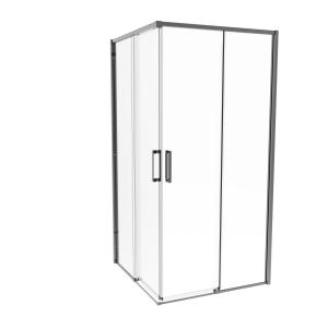 Quality Contemporary Square Shape Bathroom Shower Room ,doublle sliding door wholesale