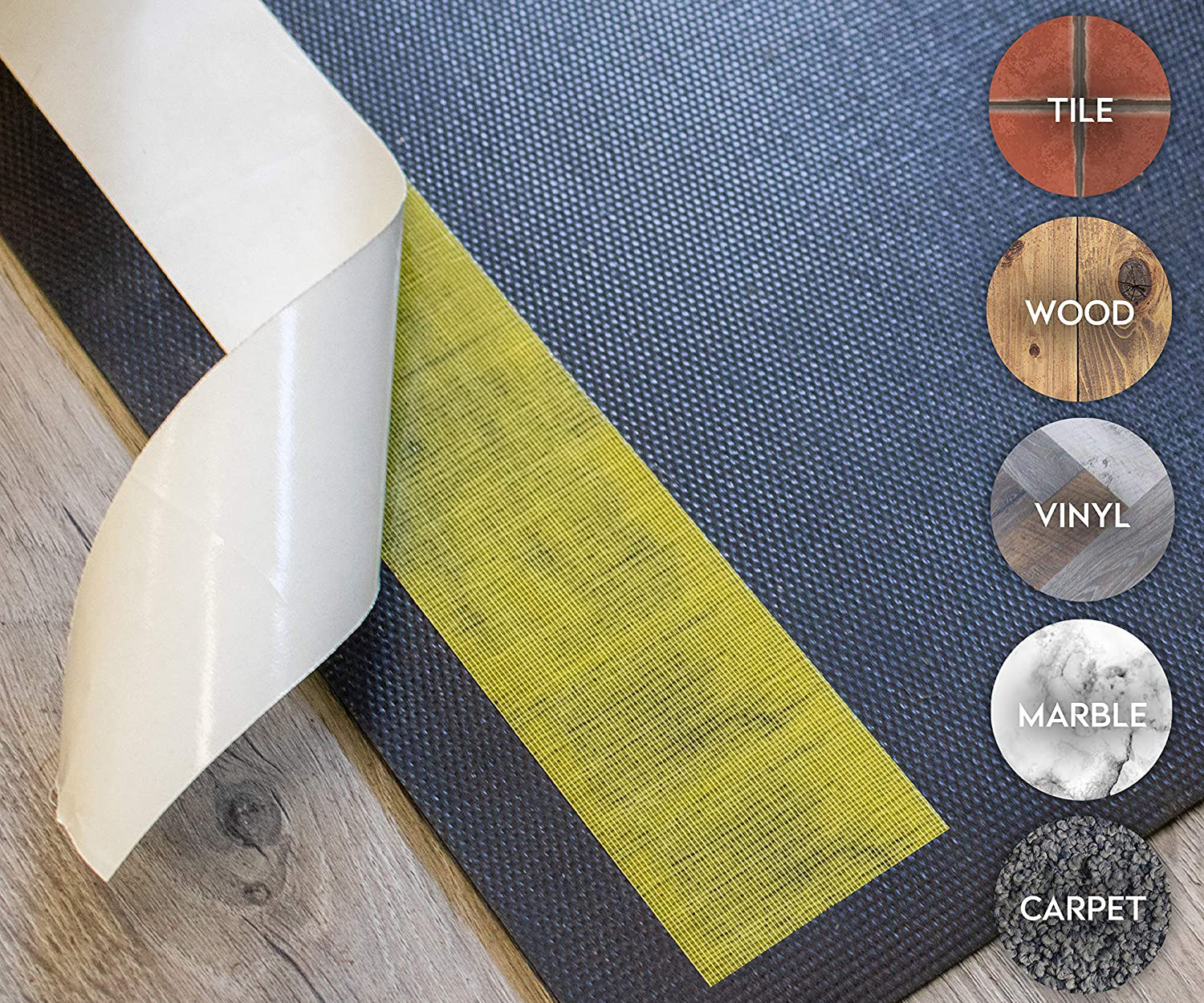 Strong Waterproof Double Sided Cloth Carpet Tape Yellow Suit Fixation / Splicing