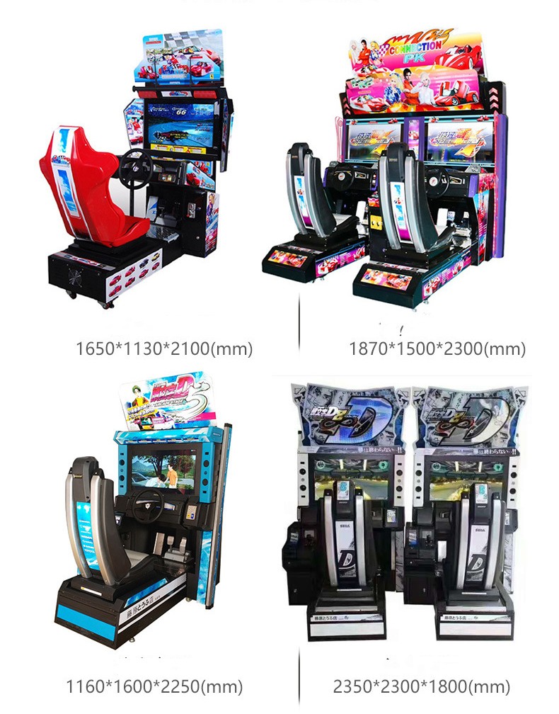 32'' LED Screen Single Outrun Racing Game Machine The Ultimate Arcade Entertainment